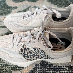 New Balance 327 Women’s Cream Leopard Sneakers